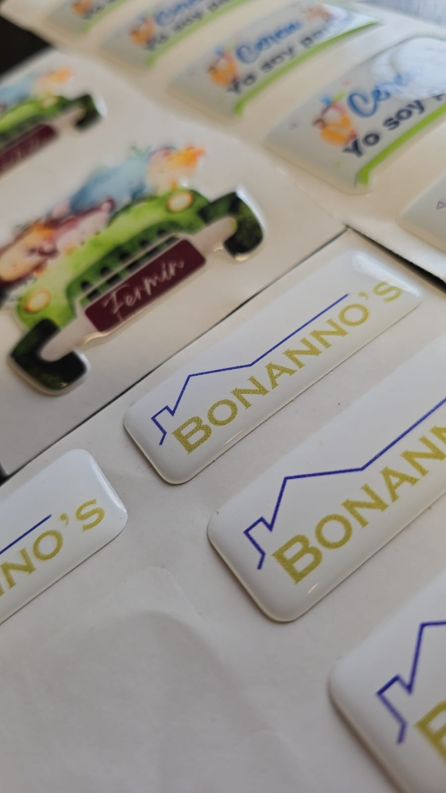 Stickers Domes (efecto 3D)