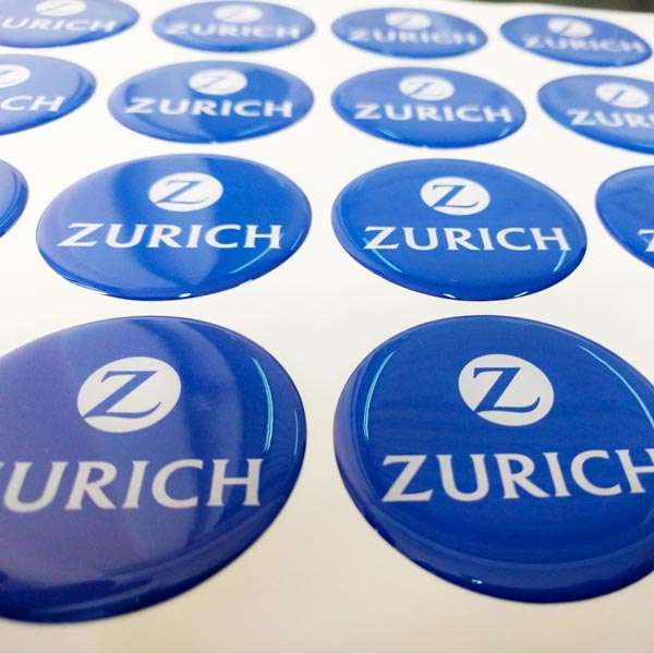 Stickers Domes (efecto 3D)