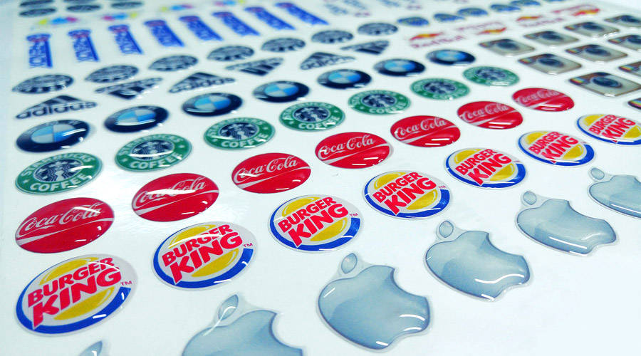 Stickers Domes (efecto 3D)