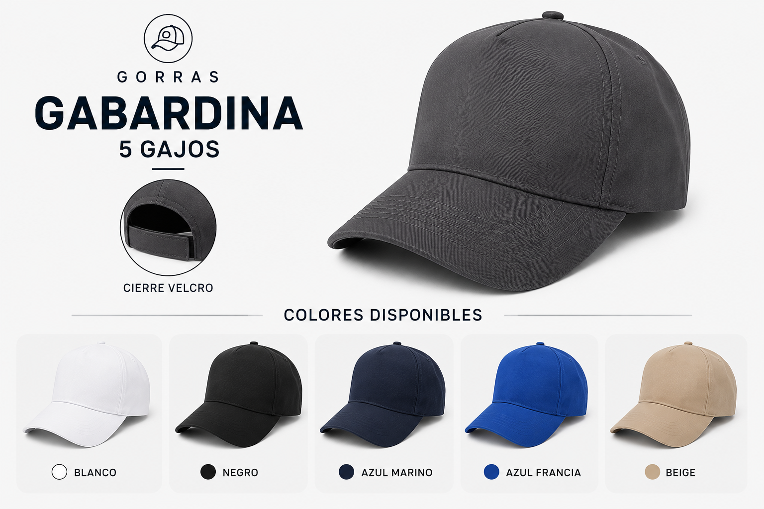 Gorras tipo Trucker estampadas